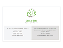 Tablet Screenshot of olivenbasil.com
